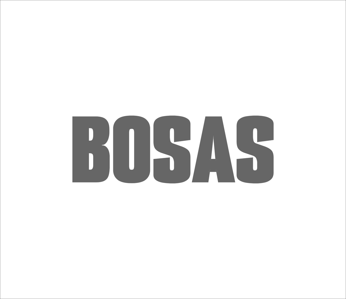 Tamsiai mėlynas UNISEX džemperis be gobtuvo "BOSAS"