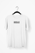 Balti Unisex marškinėliai "BOSAS"
