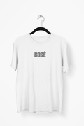 Balti Unisex marškinėliai "BOSĖ"