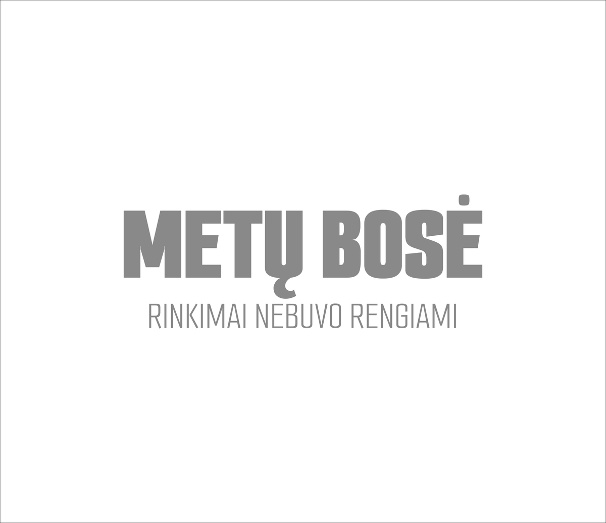 Juodi Unisex marškinėliai "Metų bosė. Rinkimai nebuvo rengiami."