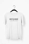 Balti Unisex marškinėliai "Metų bosė. Rinkimai nebuvo rengiami."