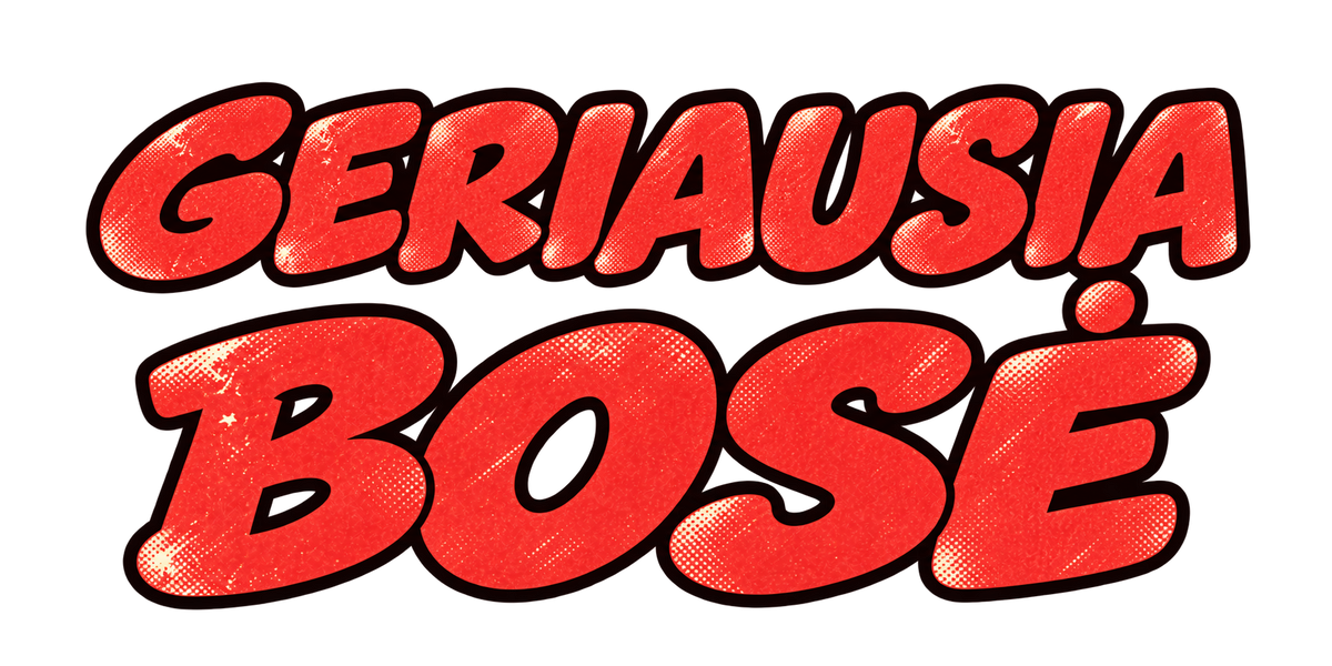 Raudonas UNISEX džemperis be gobtuvo su sendintu užrašu "Geriausia bosė"